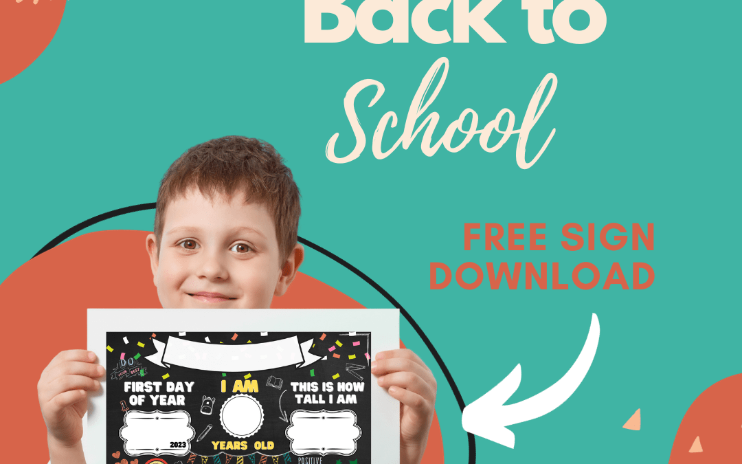 2024 back to school sign download free